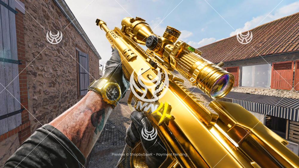 Signal 50 with Gold camo — Modern Warfare 4 YouTube thumbnail