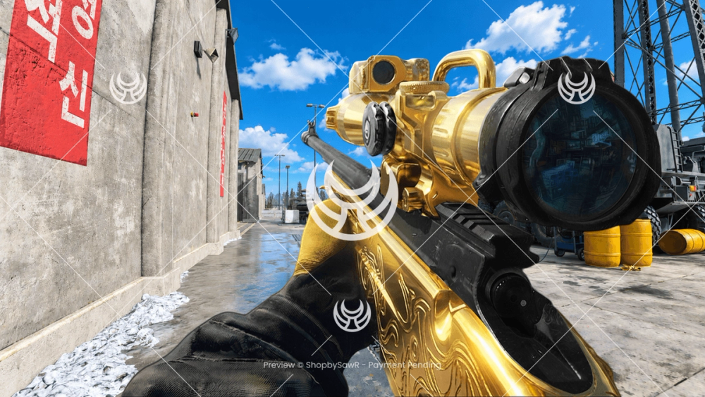 KG7 Vulcan with Gold camo — Modern Warfare 4 YouTube thumbnail