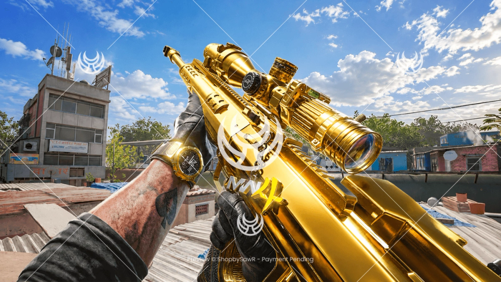 Signal 50 with Gold camo — Modern Warfare 4 YouTube thumbnail