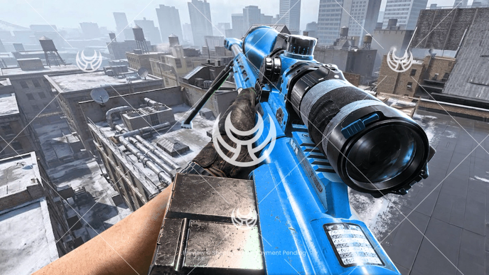 Astaroth .57 with Blue camo — Modern Warfare 4 YouTube thumbnail