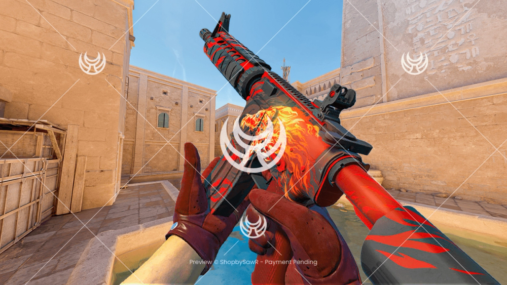 M4A4 with Howl camo — Counter-Strike 2 YouTube thumbnail