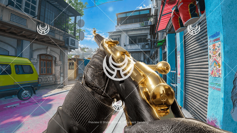 Mosin Nagant with Gold camo — Modern Warfare 4 YouTube thumbnail
