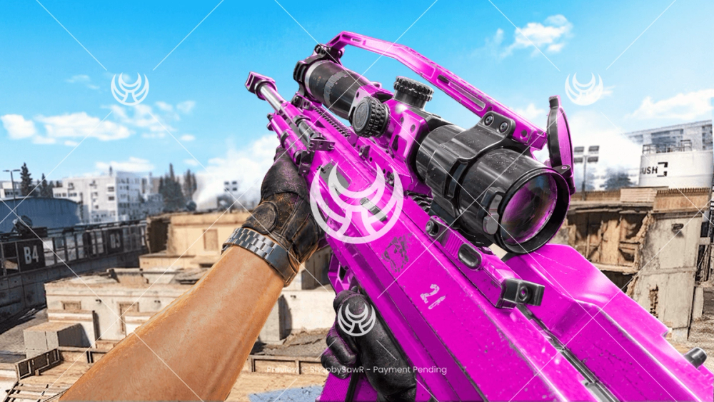 Signal 50 with Pink camo — Modern Warfare 4 YouTube thumbnail