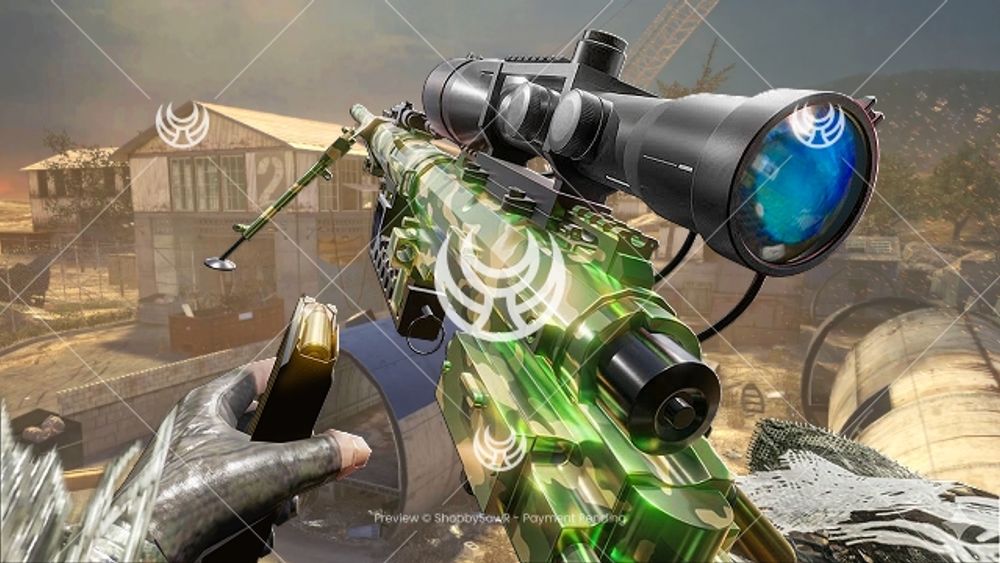 Intervention with Woodland camo — Modern Warfare 2 YouTube thumbnail