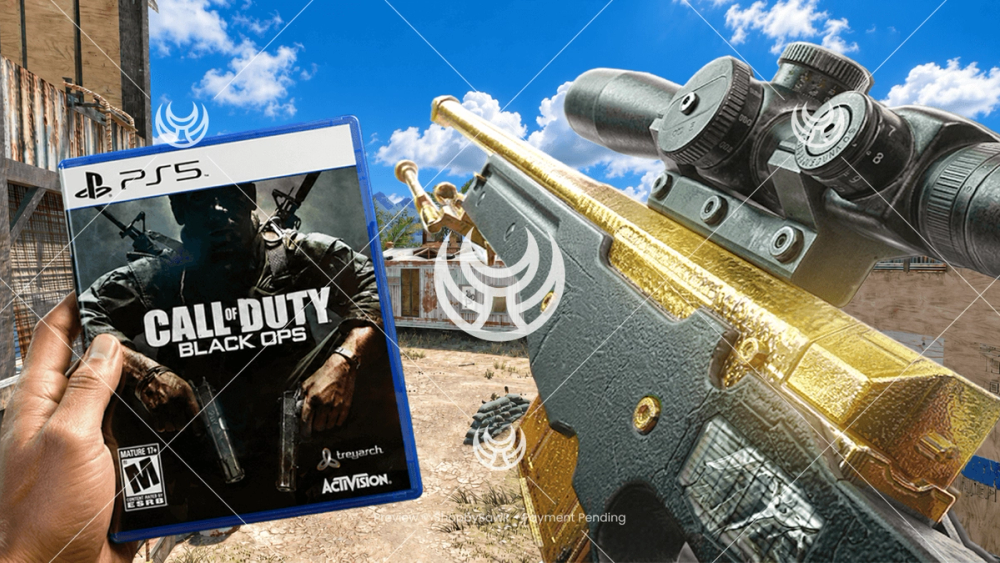 L96A1 with Gold camo — Black Ops YouTube thumbnail