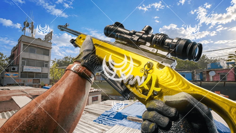KG7 Vulcan with Yellow camo — Modern Warfare 4 YouTube thumbnail