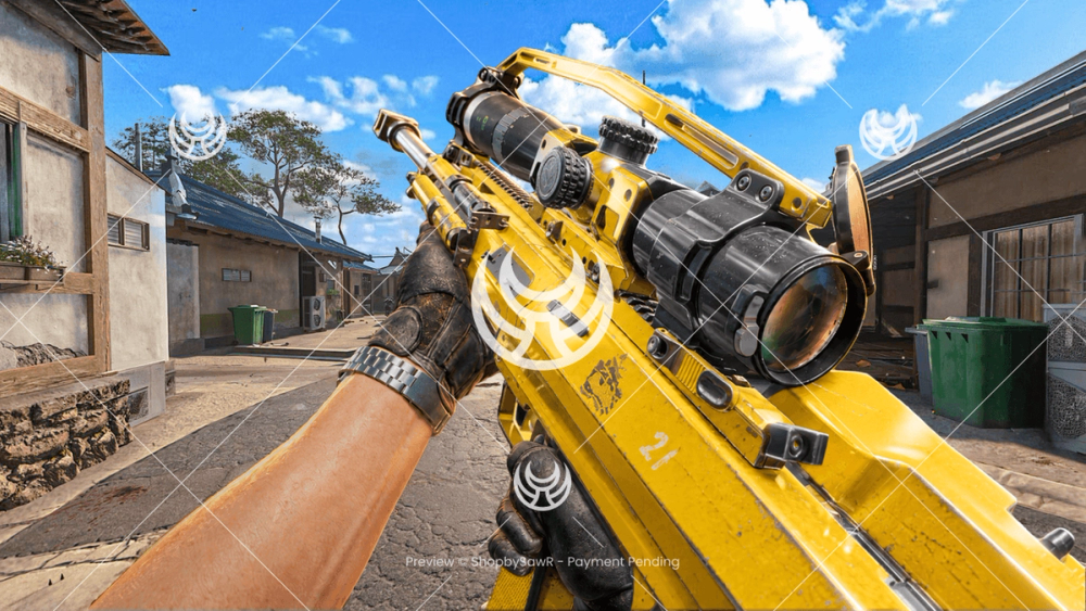 Signal 50 with Yellow camo — Modern Warfare 4 YouTube thumbnail