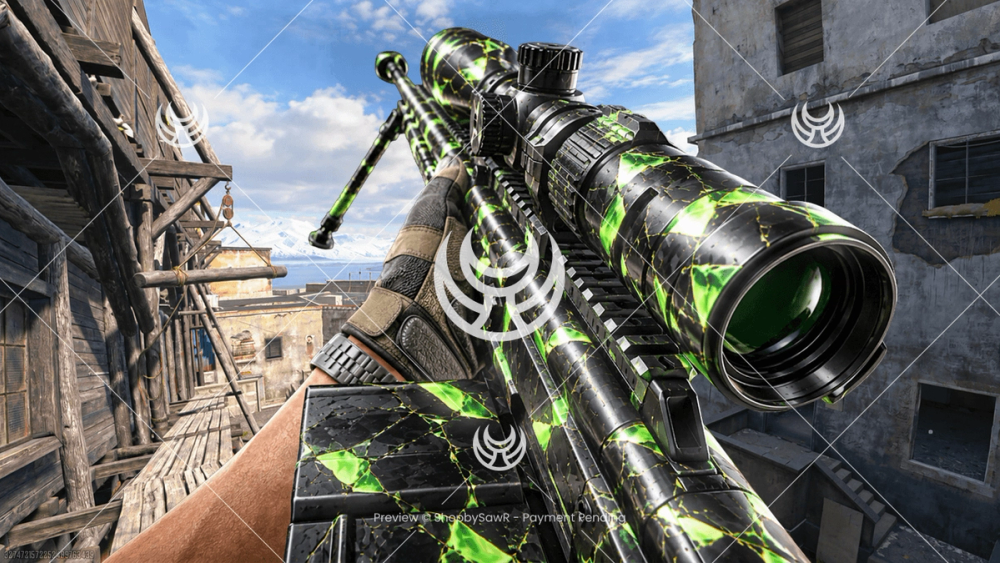 Astaroth .57 with Pyroclast Cascade camo — Modern Warfare 4 YouTube thumbnail