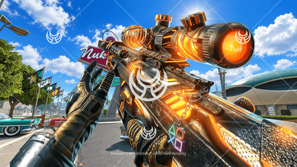 DSR50 with Cyborg camo — Black Ops II YouTube thumbnail