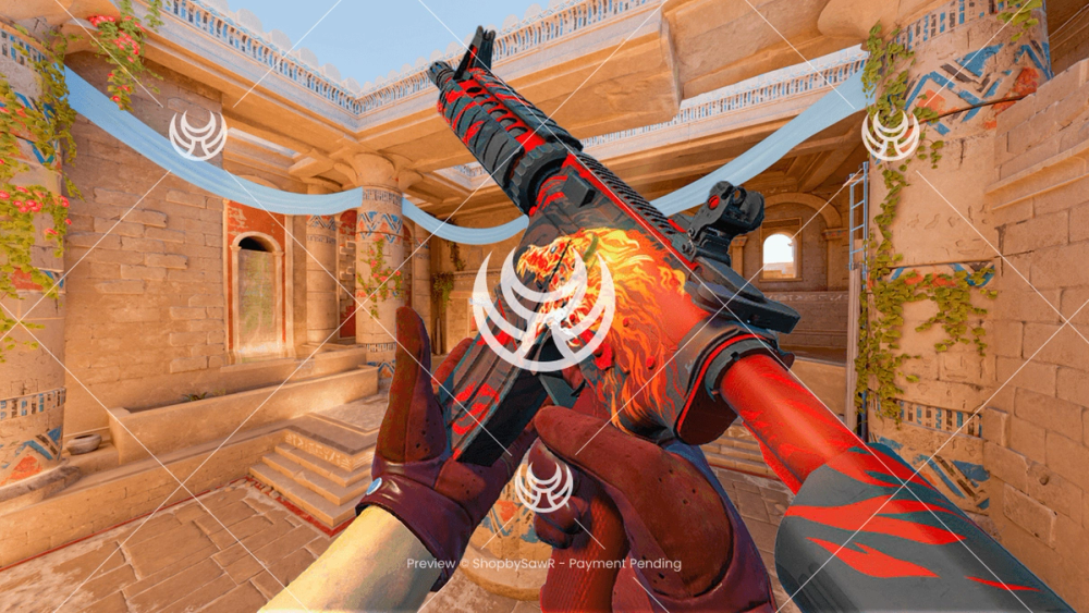 M4A4 with Howl camo — Counter-Strike 2 YouTube thumbnail