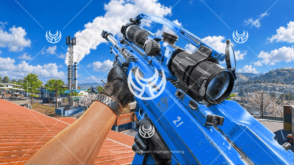 Signal 50 with Blue camo — Modern Warfare 4 YouTube thumbnail