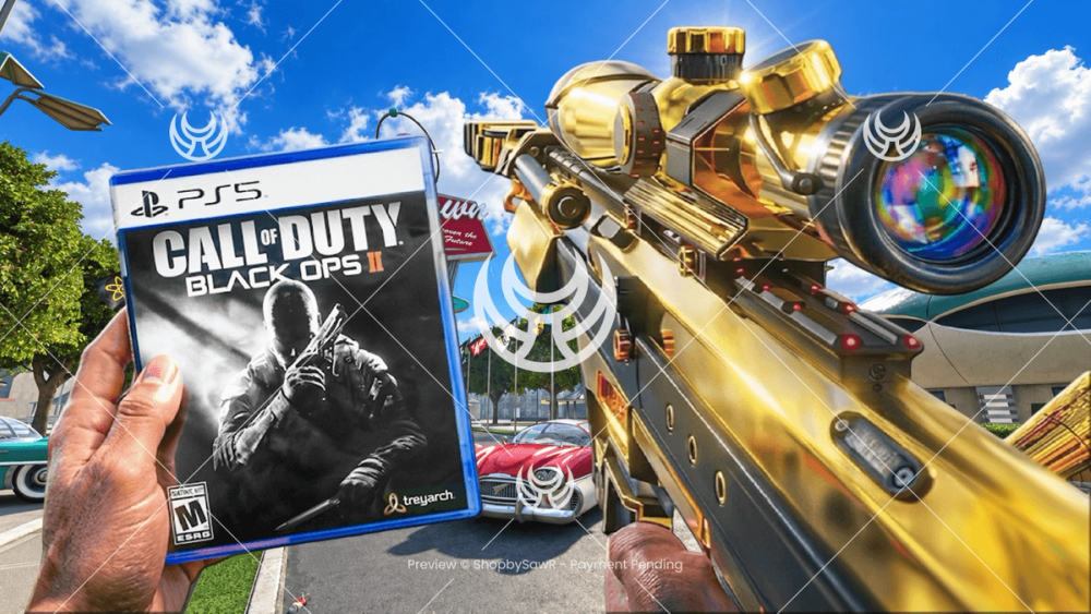 DSR50 with Gold camo — Black Ops II YouTube thumbnail