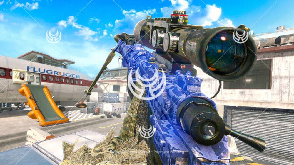 Intervention with Blue Tiger camo — Modern Warfare 2 YouTube thumbnail