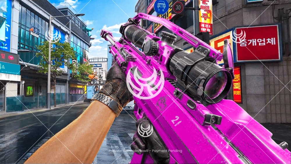 Signal 50 with Pink camo — Modern Warfare 4 YouTube thumbnail