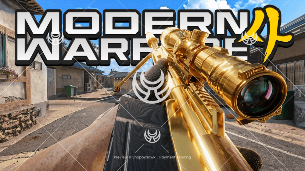 Astaroth .57 with Gold camo — Modern Warfare 4 YouTube thumbnail