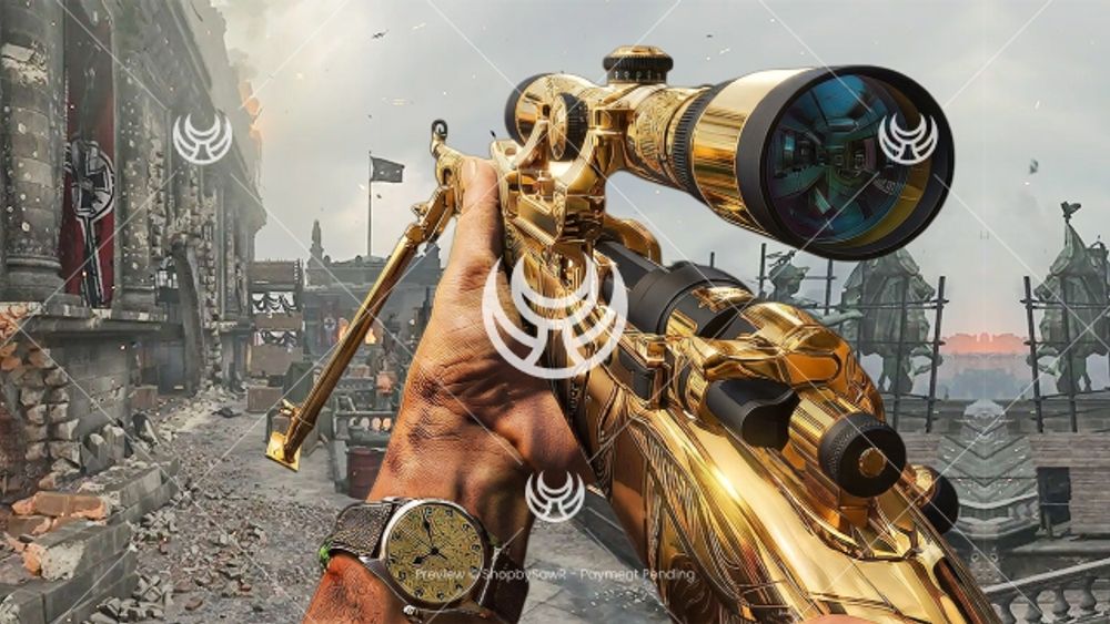 KAR98K with Gold camo — Vanguard YouTube thumbnail