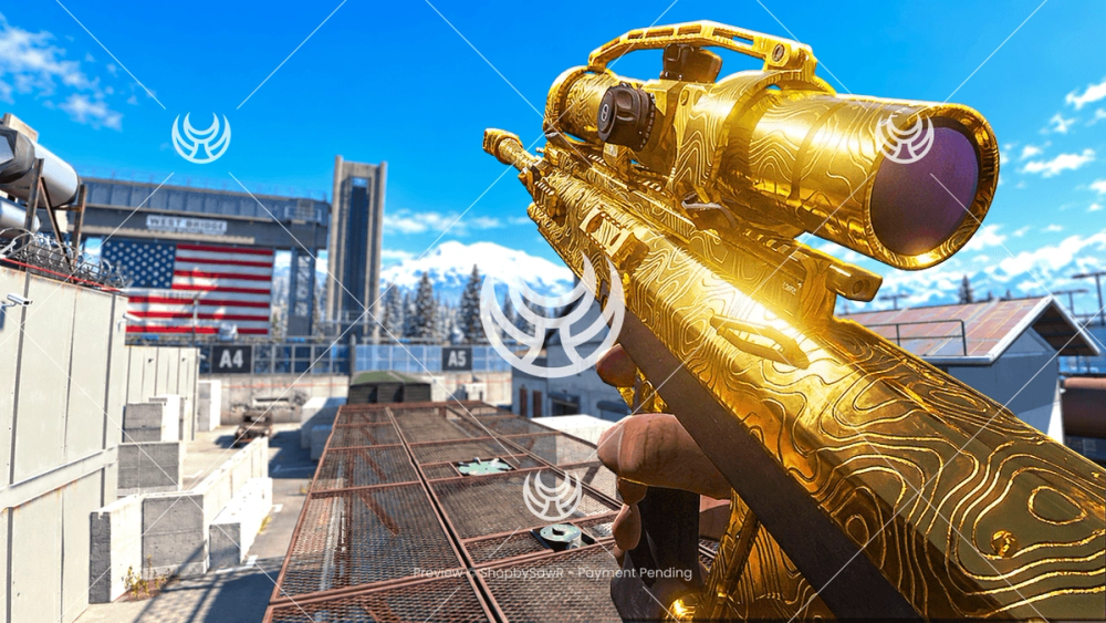 Signal 50 with Gold camo — Modern Warfare 4 YouTube thumbnail