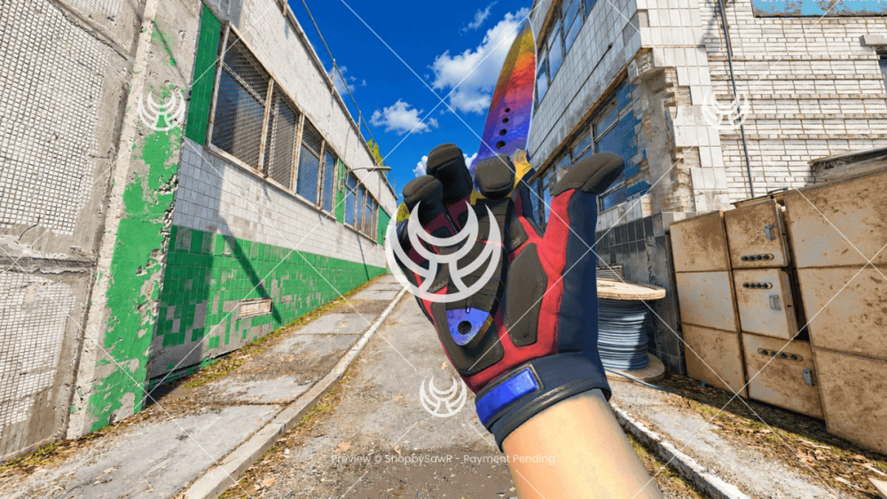 Skeleton with Marble Fade camo — Counter-Strike 2 YouTube thumbnail