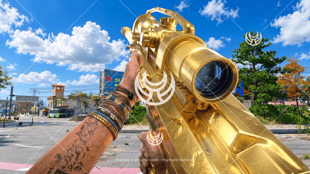 Signal 50 with Gold camo — Modern Warfare 4 YouTube thumbnail
