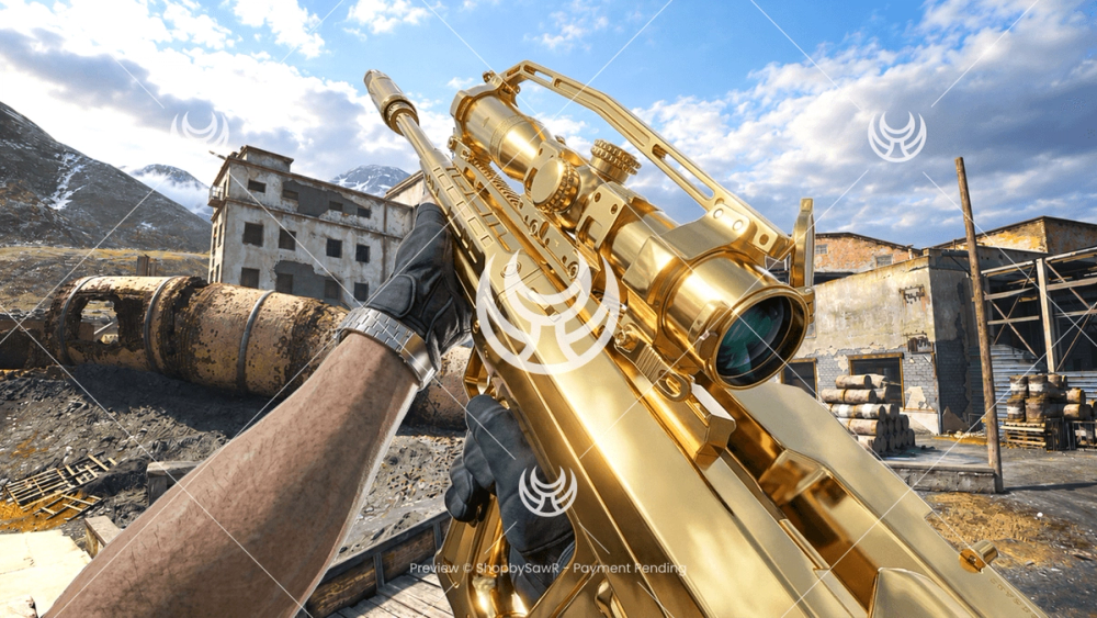 Signal 50 with Gold camo — Modern Warfare 4 YouTube thumbnail