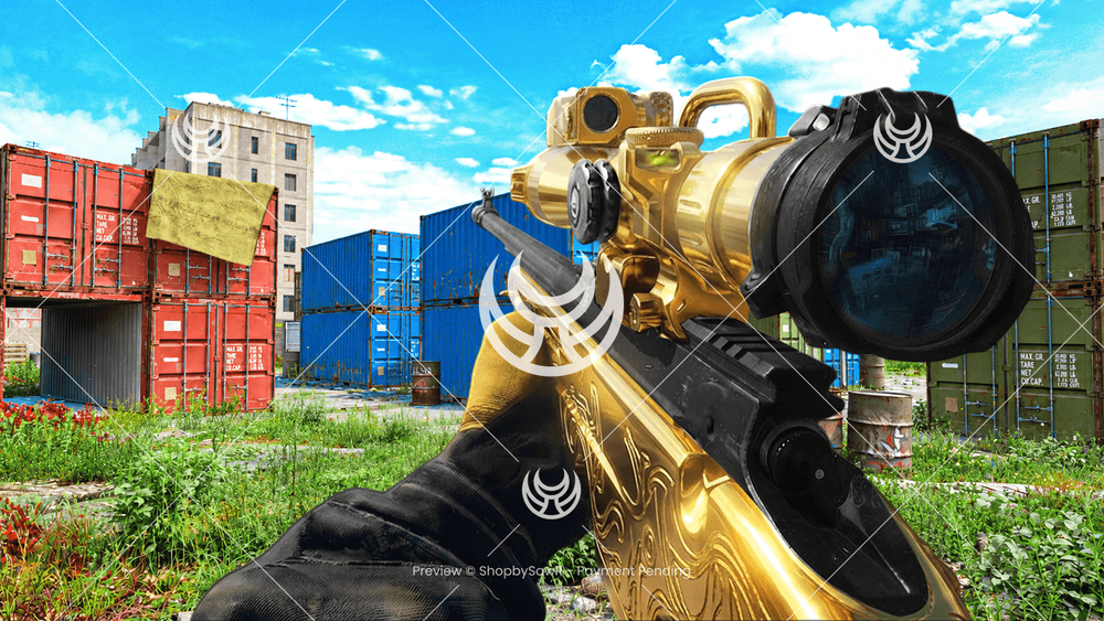 KG7 Vulcan with Gold camo — Modern Warfare 4 YouTube thumbnail