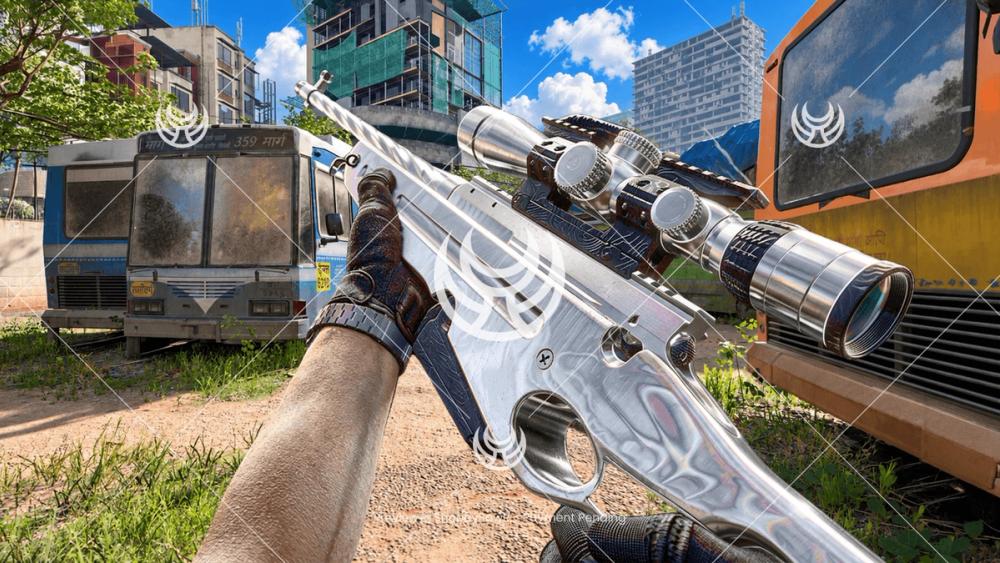 KG7 Vulcan with Platinum camo — Modern Warfare 4 YouTube thumbnail