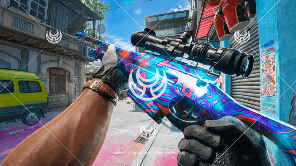 KG7 Vulcan with Damascus camo — Modern Warfare 4 YouTube thumbnail