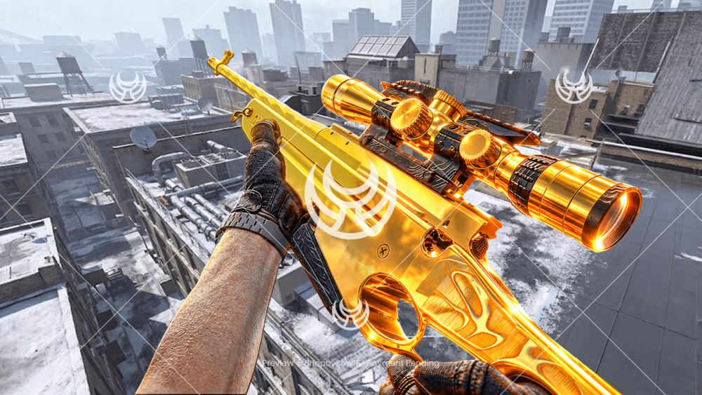 KG7 Vulcan with Gold camo — Modern Warfare 4 YouTube thumbnail