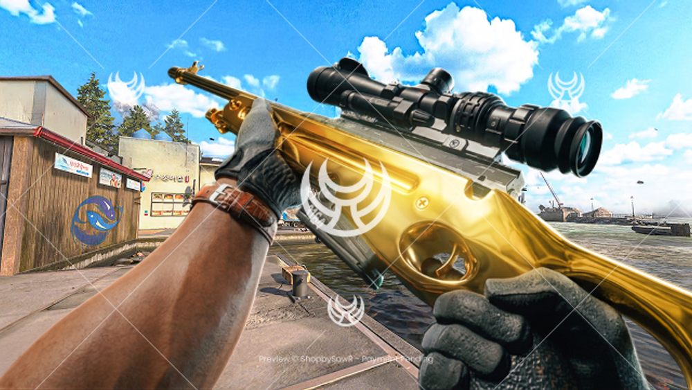 KG7 Vulcan with Gold camo — Modern Warfare 4 YouTube thumbnail