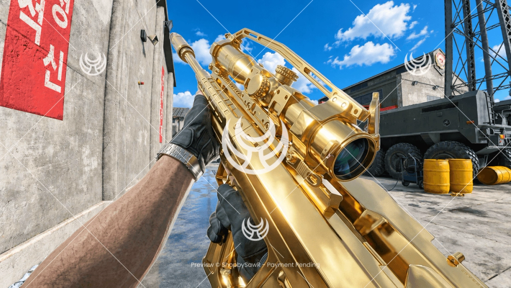 Signal 50 with Gold camo — Modern Warfare 4 YouTube thumbnail