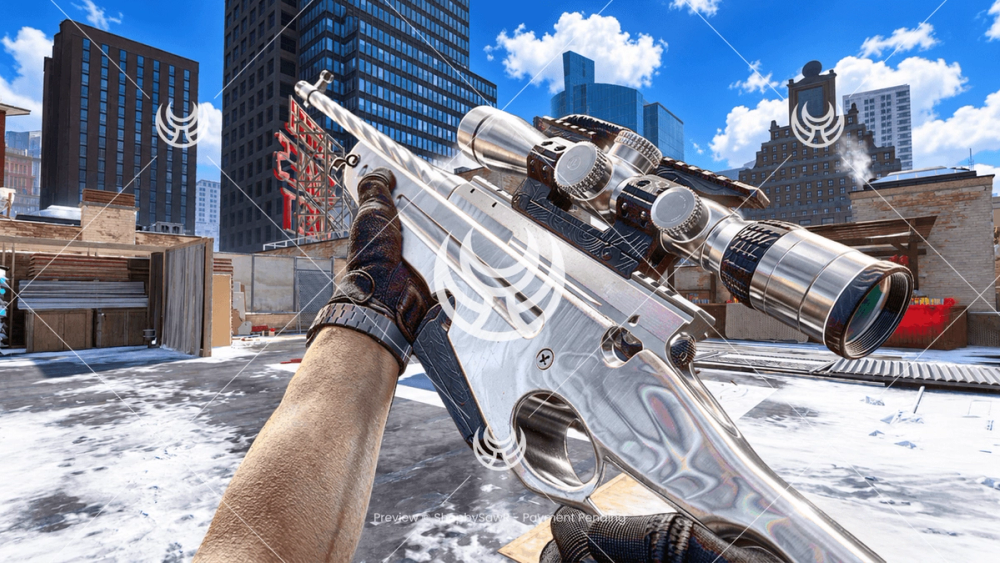 KG7 Vulcan with Platinum camo — Modern Warfare 4 YouTube thumbnail