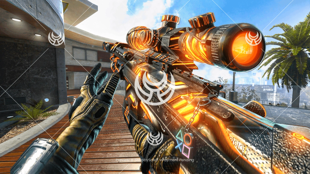 DSR50 with Cyborg camo — Black Ops II YouTube thumbnail