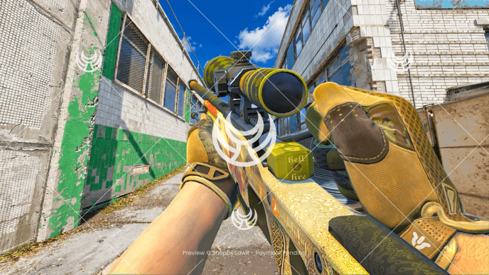 AWP with Dragon Lore camo — Counter-Strike 2 YouTube thumbnail