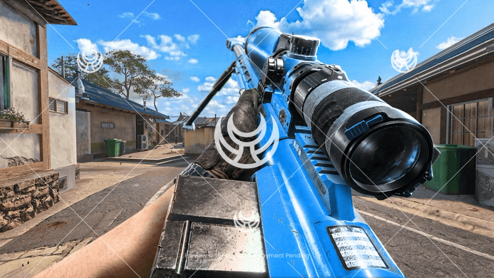 Astaroth .57 with Blue camo — Modern Warfare 4 YouTube thumbnail