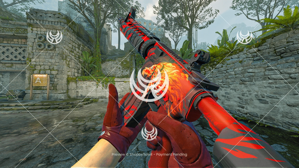 M4A4 with Howl camo — Counter-Strike 2 YouTube thumbnail