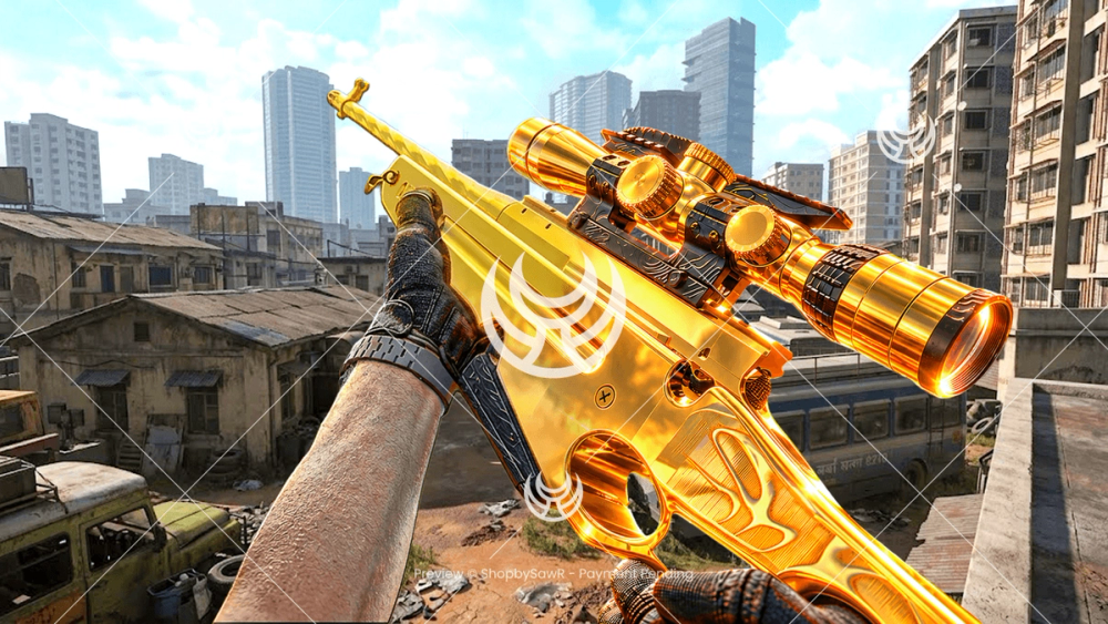 KG7 Vulcan with Gold camo — Modern Warfare 4 YouTube thumbnail