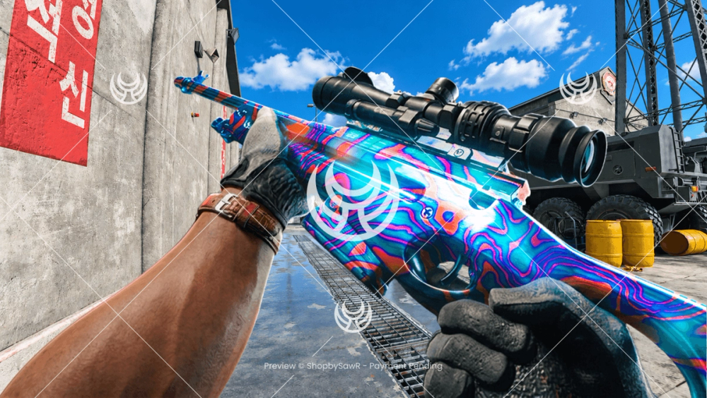 KG7 Vulcan with Damascus camo — Modern Warfare 4 YouTube thumbnail