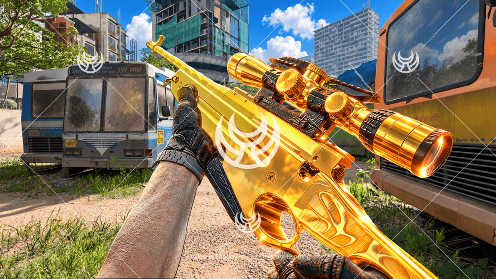 KG7 Vulcan with Gold camo — Modern Warfare 4 YouTube thumbnail