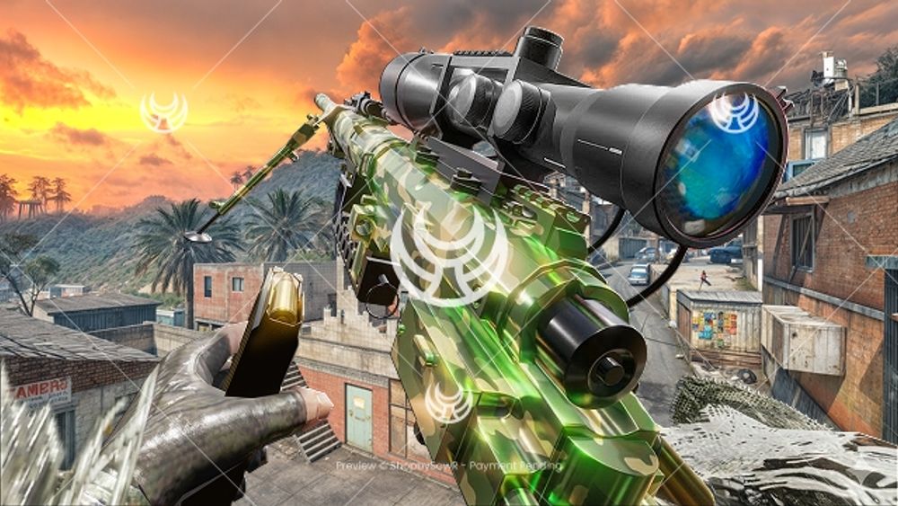 Intervention with Woodland camo — Modern Warfare 2 YouTube thumbnail