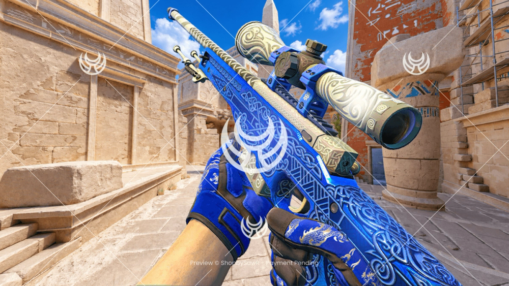 AWP with Gungir camo — Counter-Strike 2 YouTube thumbnail