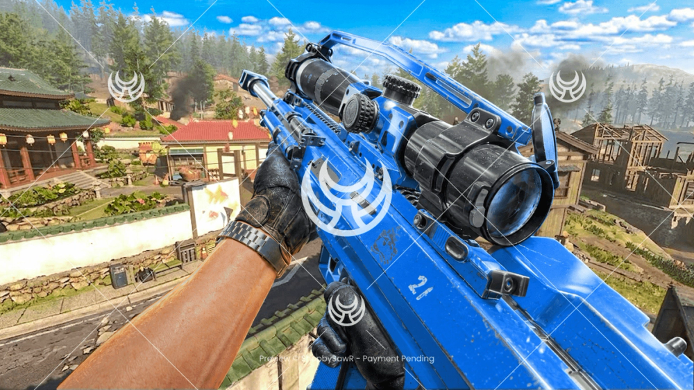 Signal 50 with Blue camo — Modern Warfare 4 YouTube thumbnail