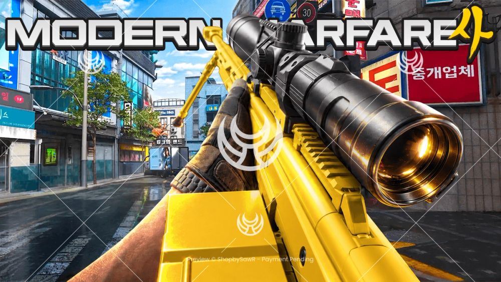 Astaroth .57 with Yellow camo — Modern Warfare 4 YouTube thumbnail