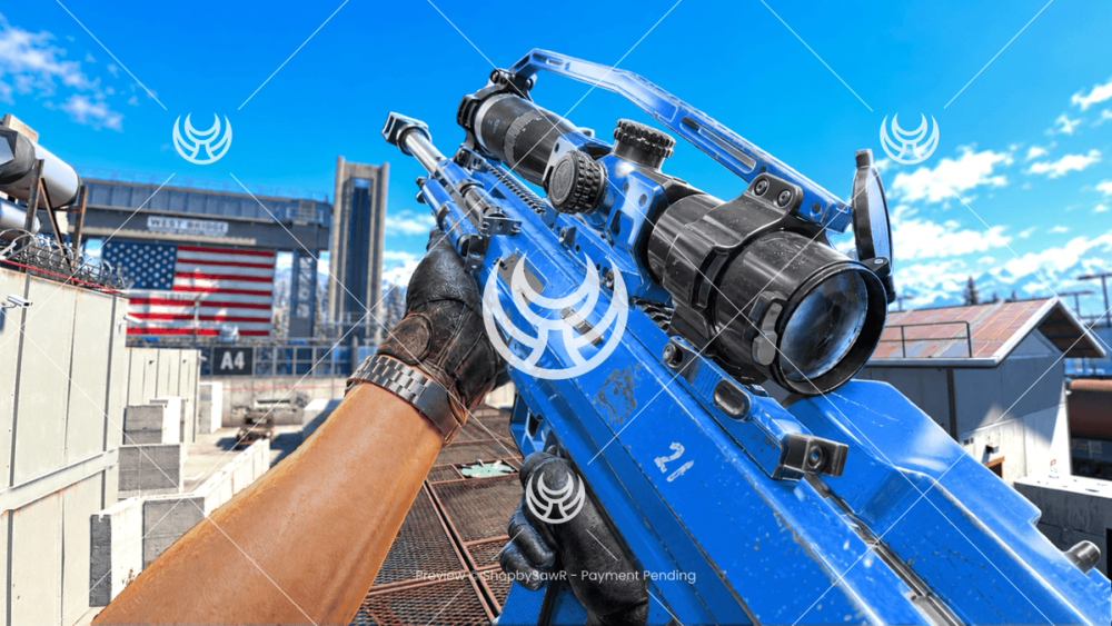 Signal 50 with Blue camo — Modern Warfare 4 YouTube thumbnail