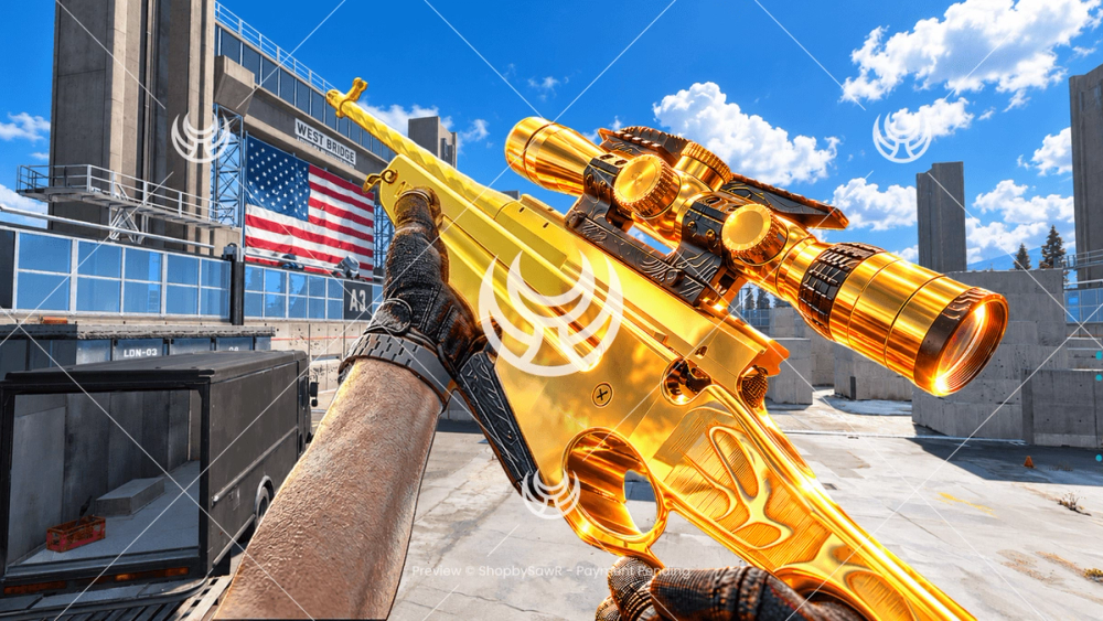 KG7 Vulcan with Gold camo — Modern Warfare 4 YouTube thumbnail