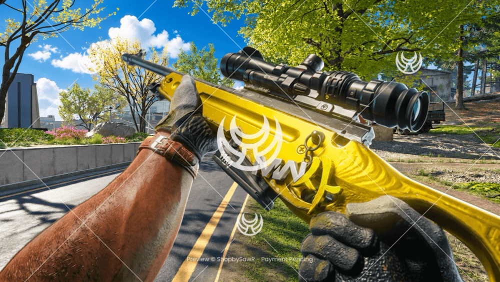 KG7 Vulcan with Yellow camo — Modern Warfare 4 YouTube thumbnail