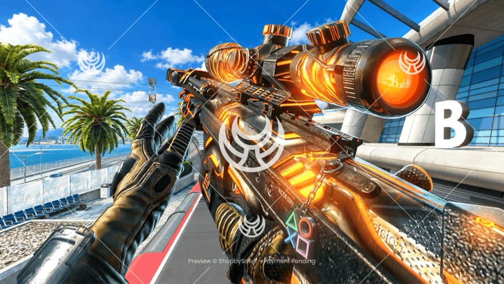 DSR50 with Cyborg camo — Black Ops II YouTube thumbnail