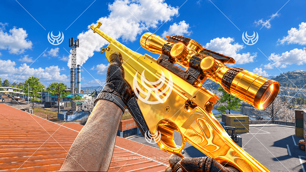 KG7 Vulcan with Gold camo — Modern Warfare 4 YouTube thumbnail