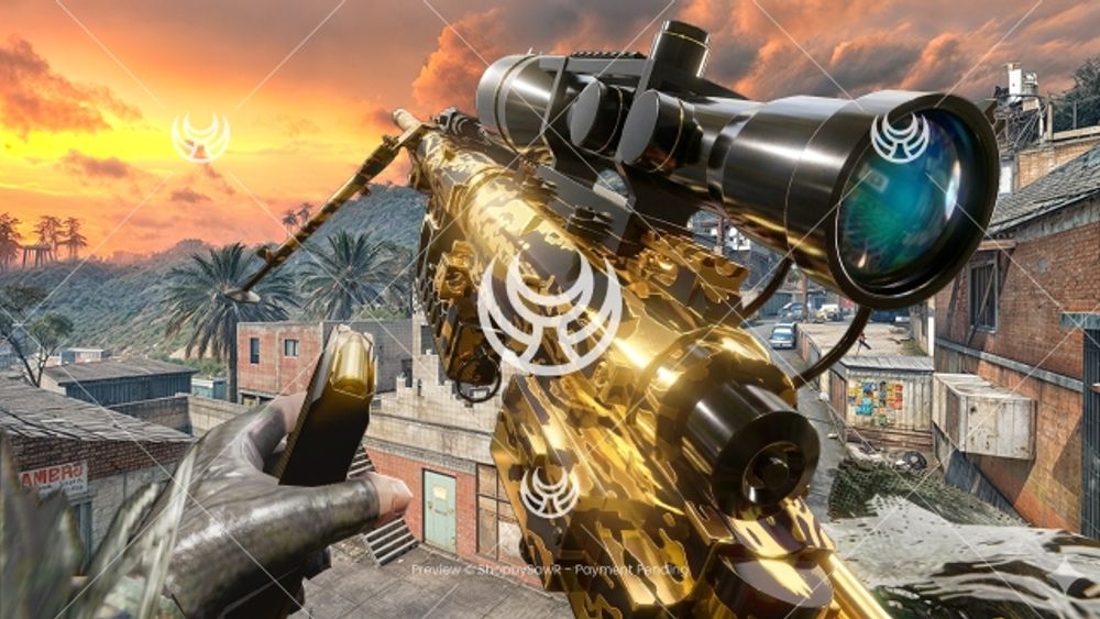 Intervention with Gold camo — Modern Warfare 2 YouTube thumbnail
