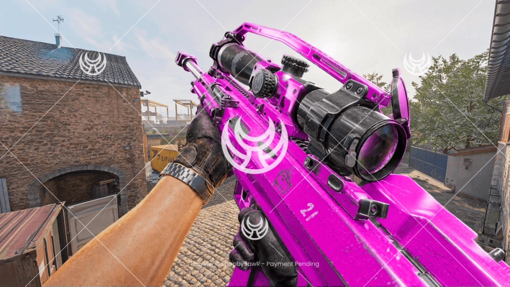 Signal 50 with Pink camo — Modern Warfare 4 YouTube thumbnail