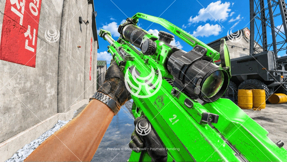 Signal 50 with Green camo — Modern Warfare 4 YouTube thumbnail